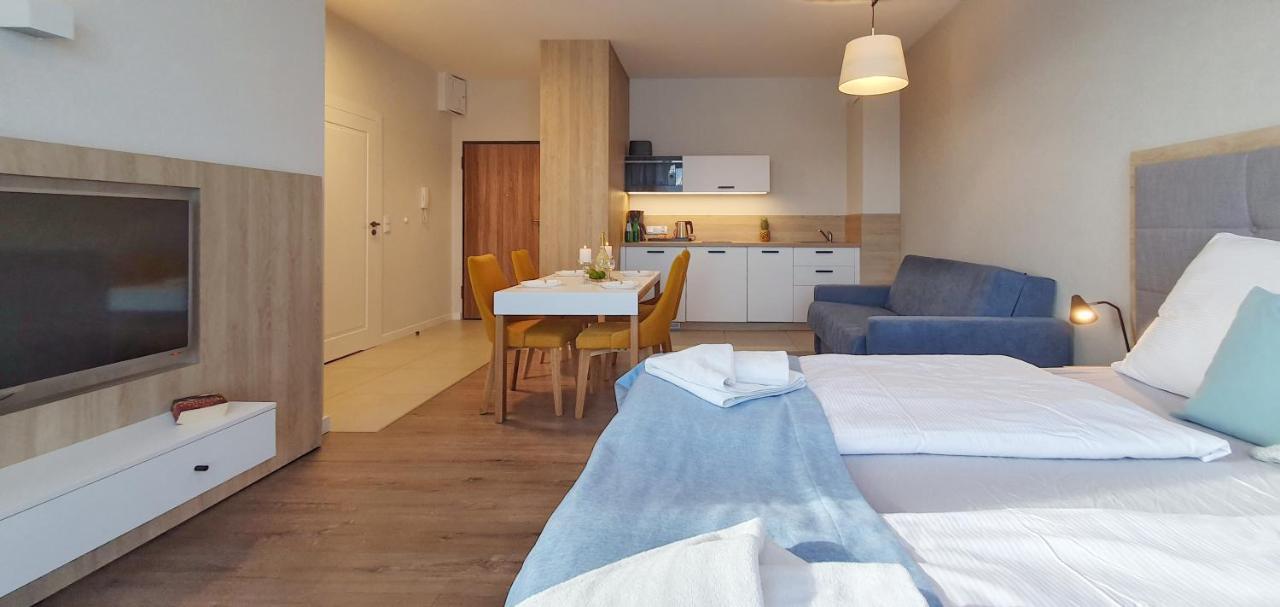 Holiday Home Bel Mare 407B Z Balkonem 미엥지즈드로예 외부 사진
